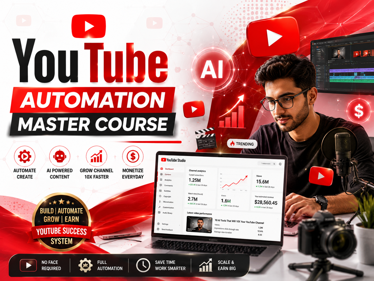 YouTube Automation Master Course