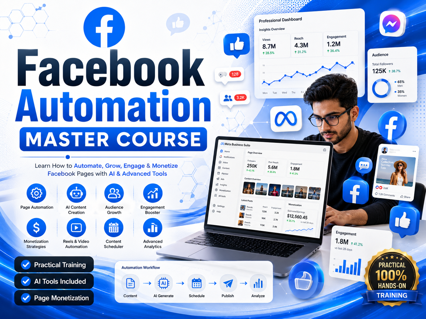 Facebook Automation Master Course